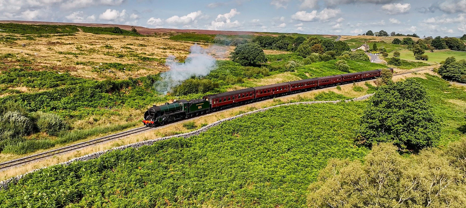 Discover the Charm of the North Yorkshire Moors Railway with Your Group!